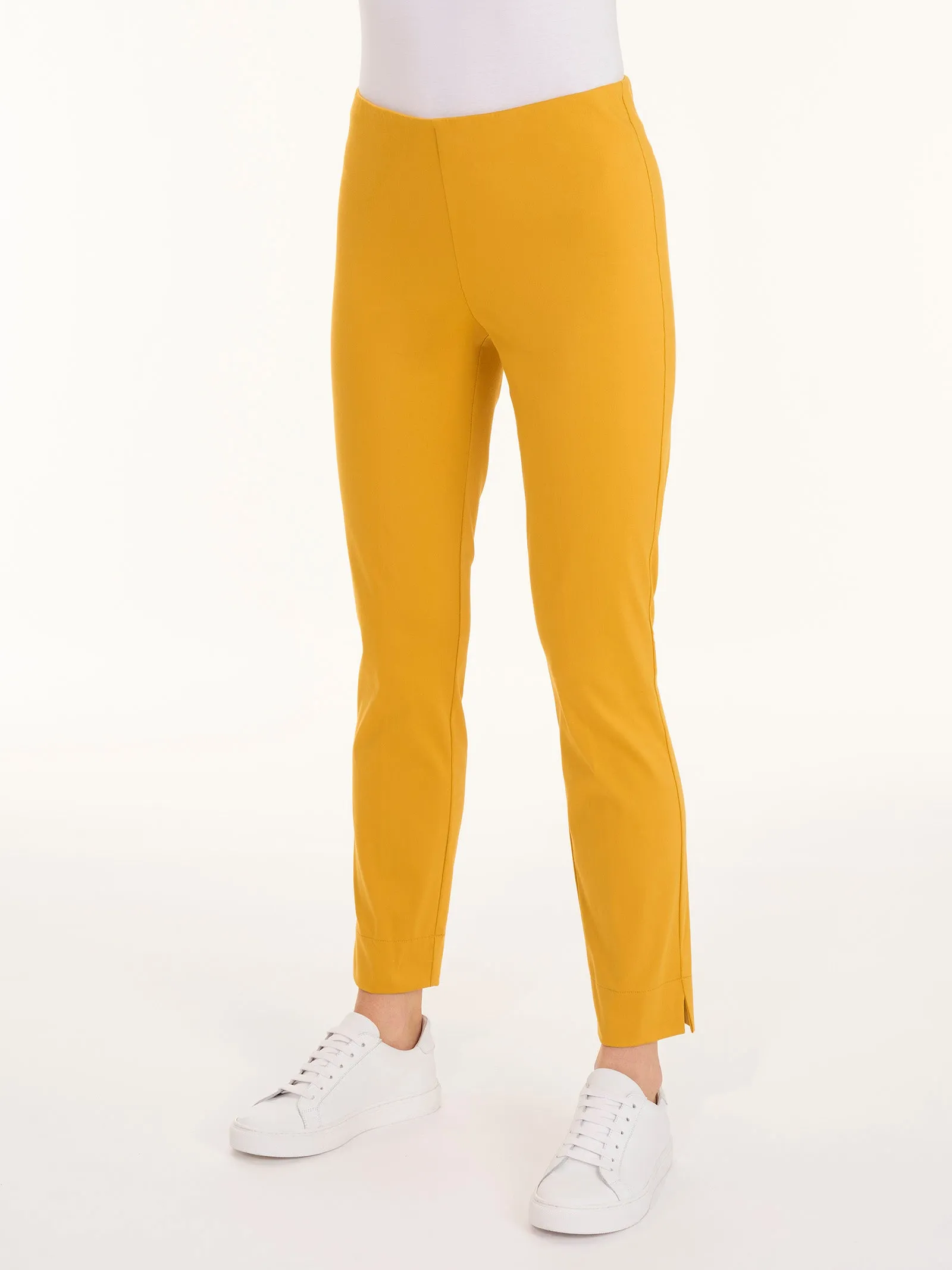 Pantalone a sigaretta in Satin Power - Golden Spice