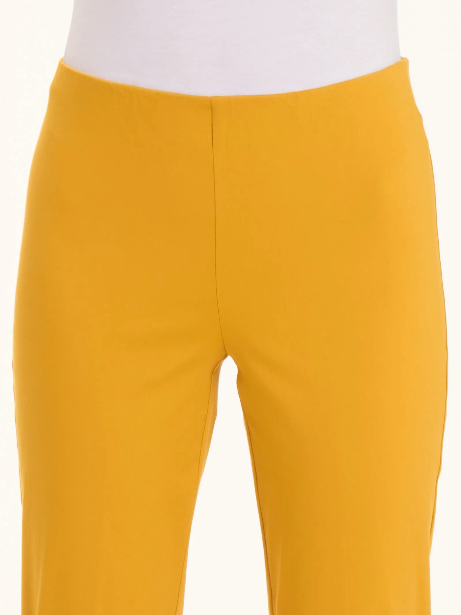 Pantalone a sigaretta in Satin Power - Golden Spice