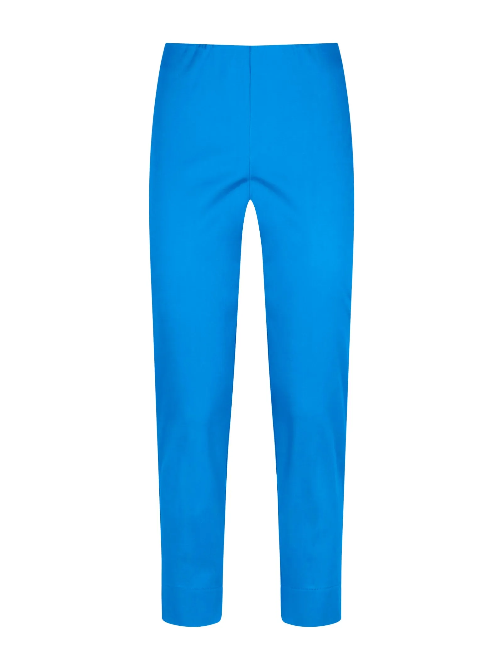 Pantalone a sigaretta in Satin Power - Ibiza Blue