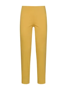 Pantalone a sigaretta in Satin Power - Mimosa