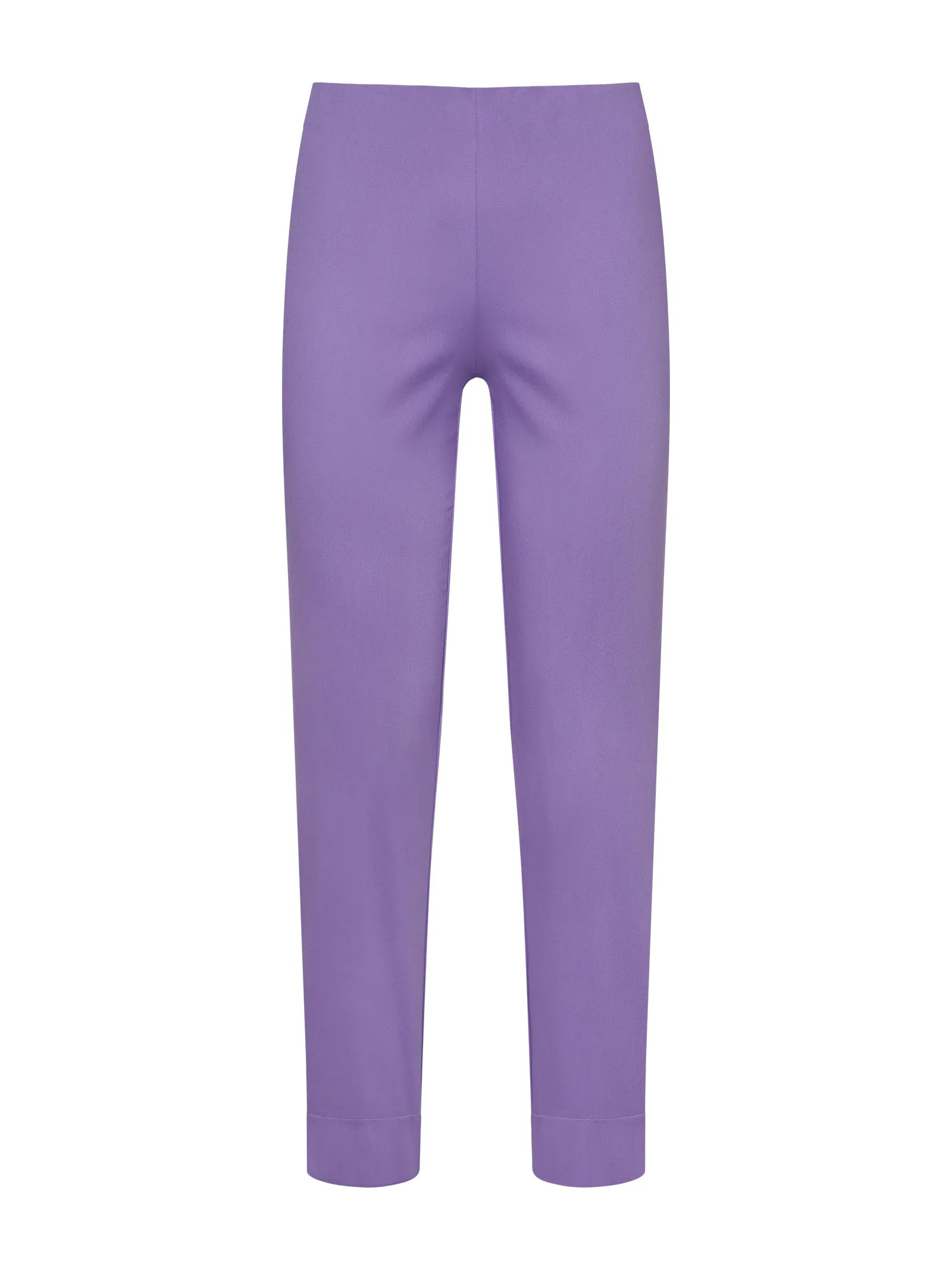 Pantalone a sigaretta in Satin Power - Paisley Purple