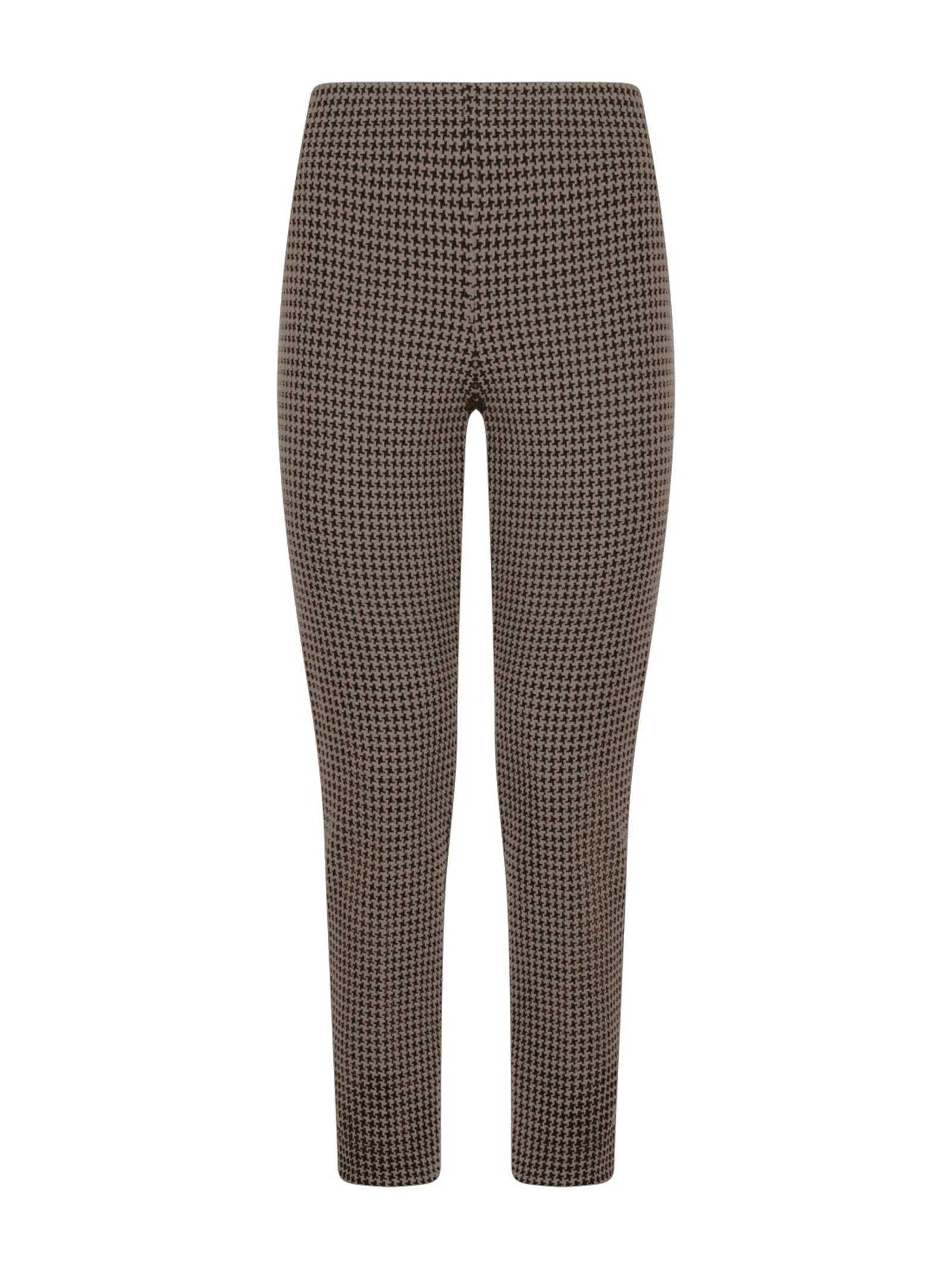 Pantalone a sigaretta in tessuto Eco Jacquard - FANT.PINE BARK