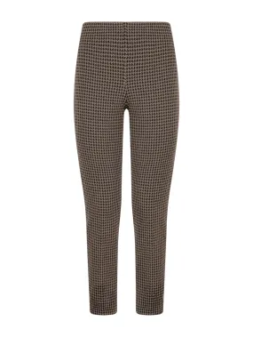 Pantalone a sigaretta in tessuto Eco Jacquard - FANT.PINE BARK