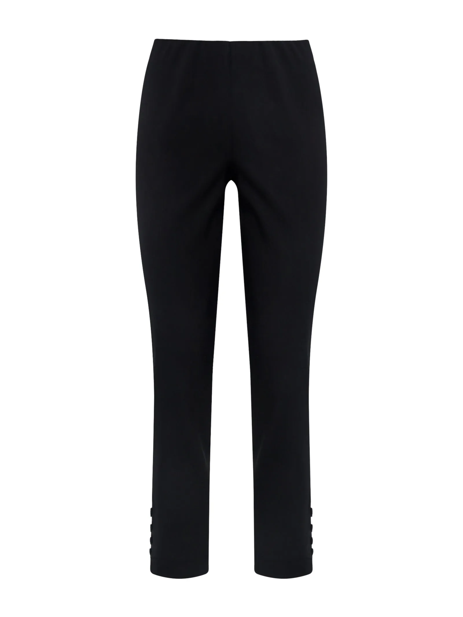 Pantalone Capri in Satin Power - Nero