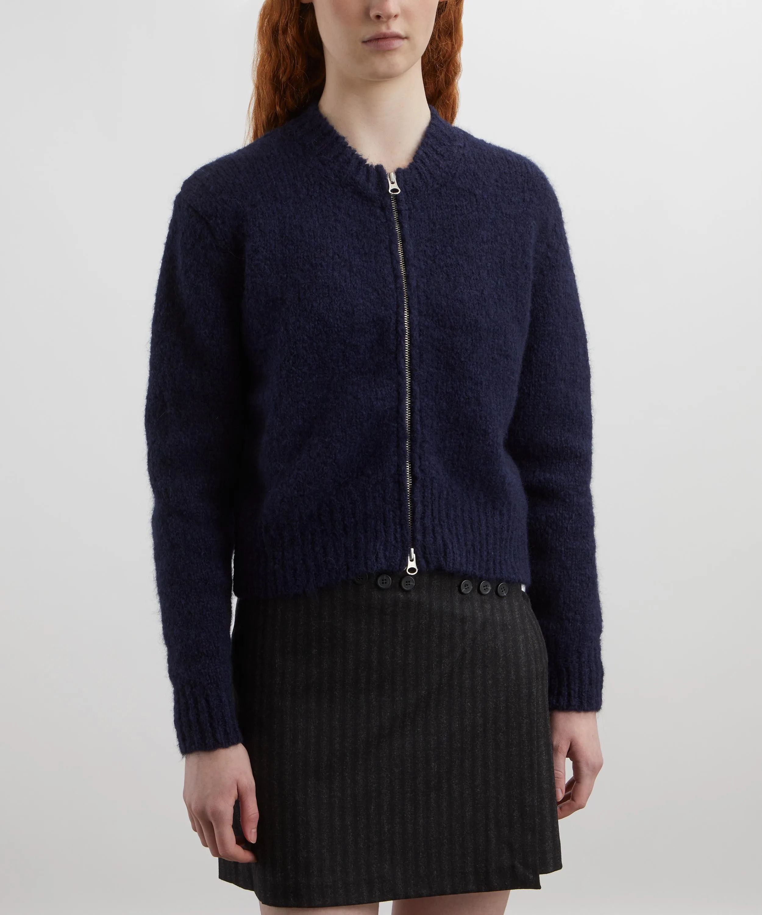 Plasir Zip Knit Cardigan