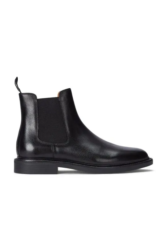 Polo Ralph Lauren boots Aher Chlsea men's black color 803945277002.001