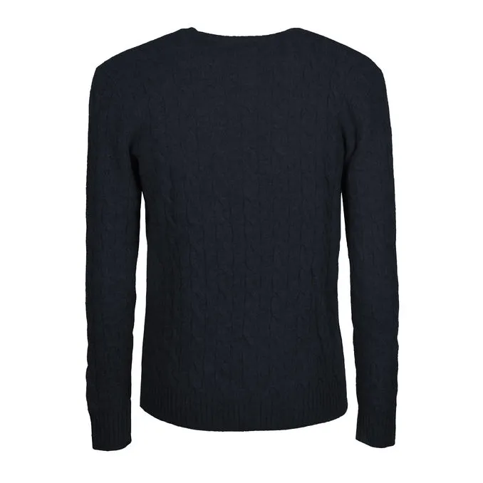 PULL WOOL AND CASHMERE Man Hunter Navy 