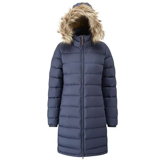 Rab Women's Deep Cover Parka Deep Denim | Buy Rab Women's Deep Cover Parka Deep Denim here | Outnorth