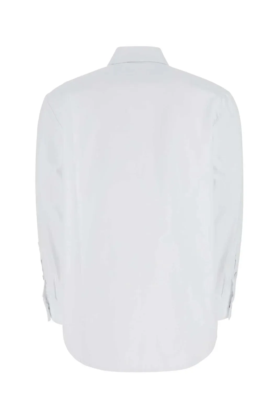 RAF SIMONS  |Long Sleeves Plain Cotton Logo Designers Shirts