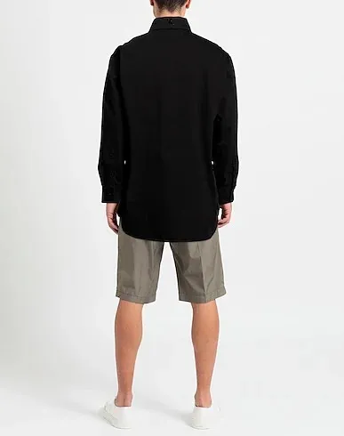 RAF SIMONS  |Long Sleeves Plain Cotton Logo Designers Shirts