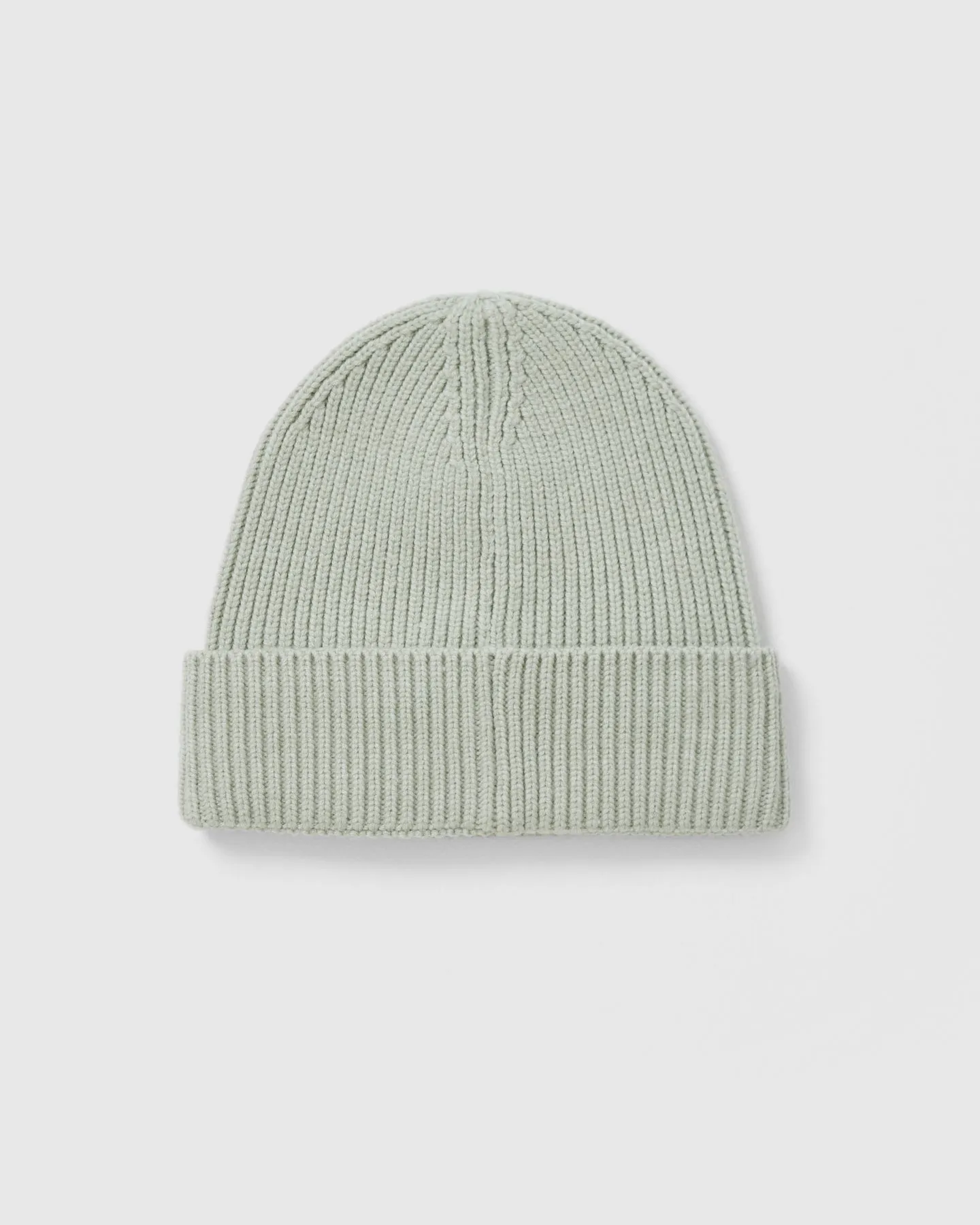 Ribbed Beanie | Tea Green