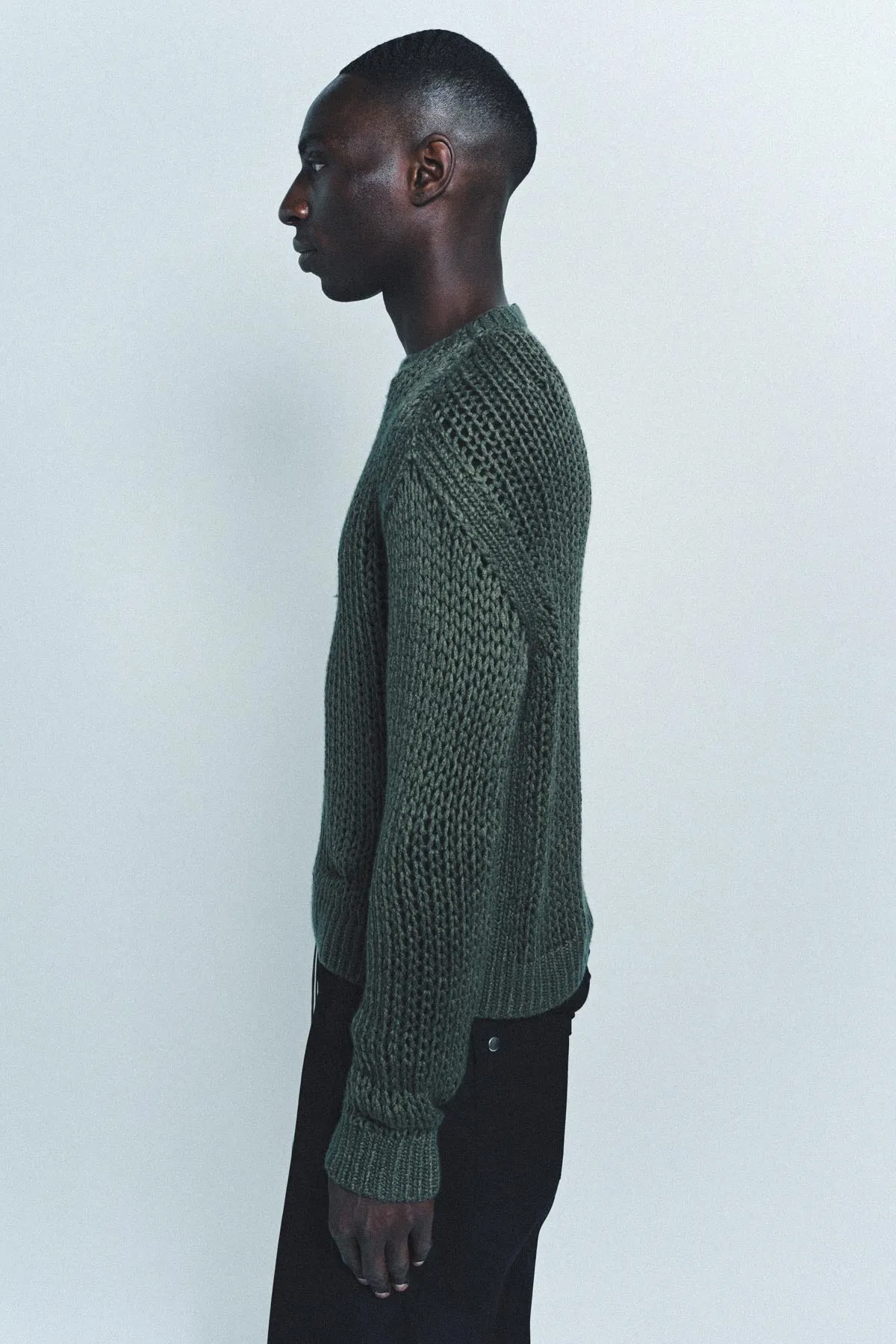 RICK OWENS | ROUNDNECK SWEATER