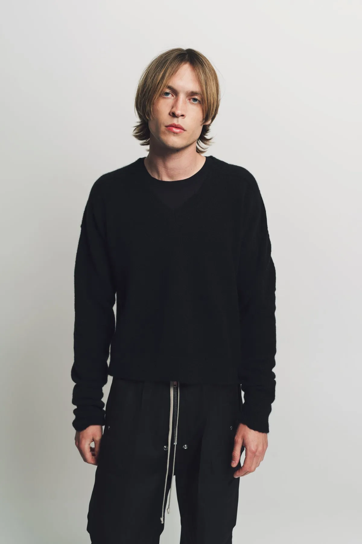 RICK OWENS | TOMMY V NECK SWEATER