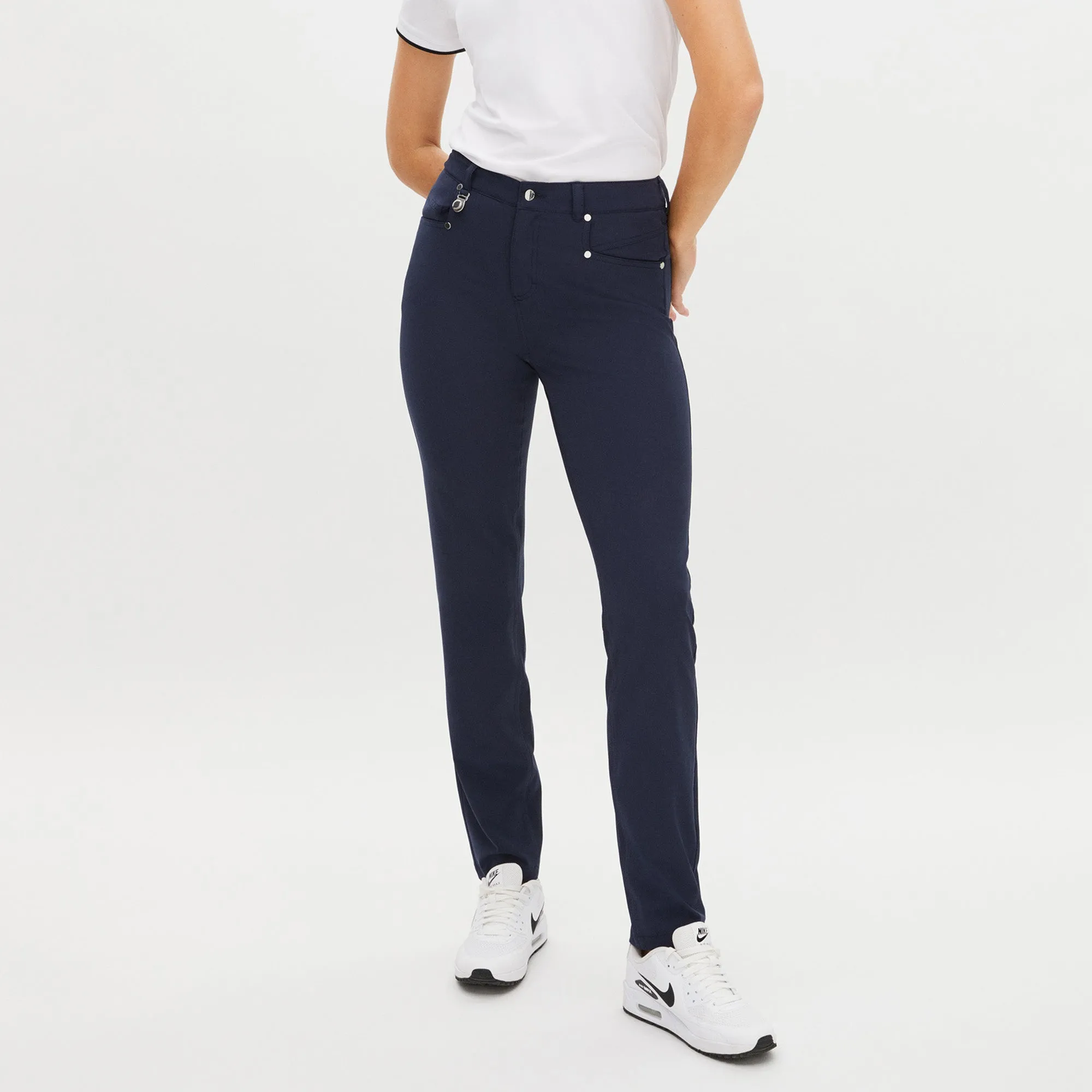 Rohnisch Chie Ladies Golf Pants 32 Inch Leg Navy