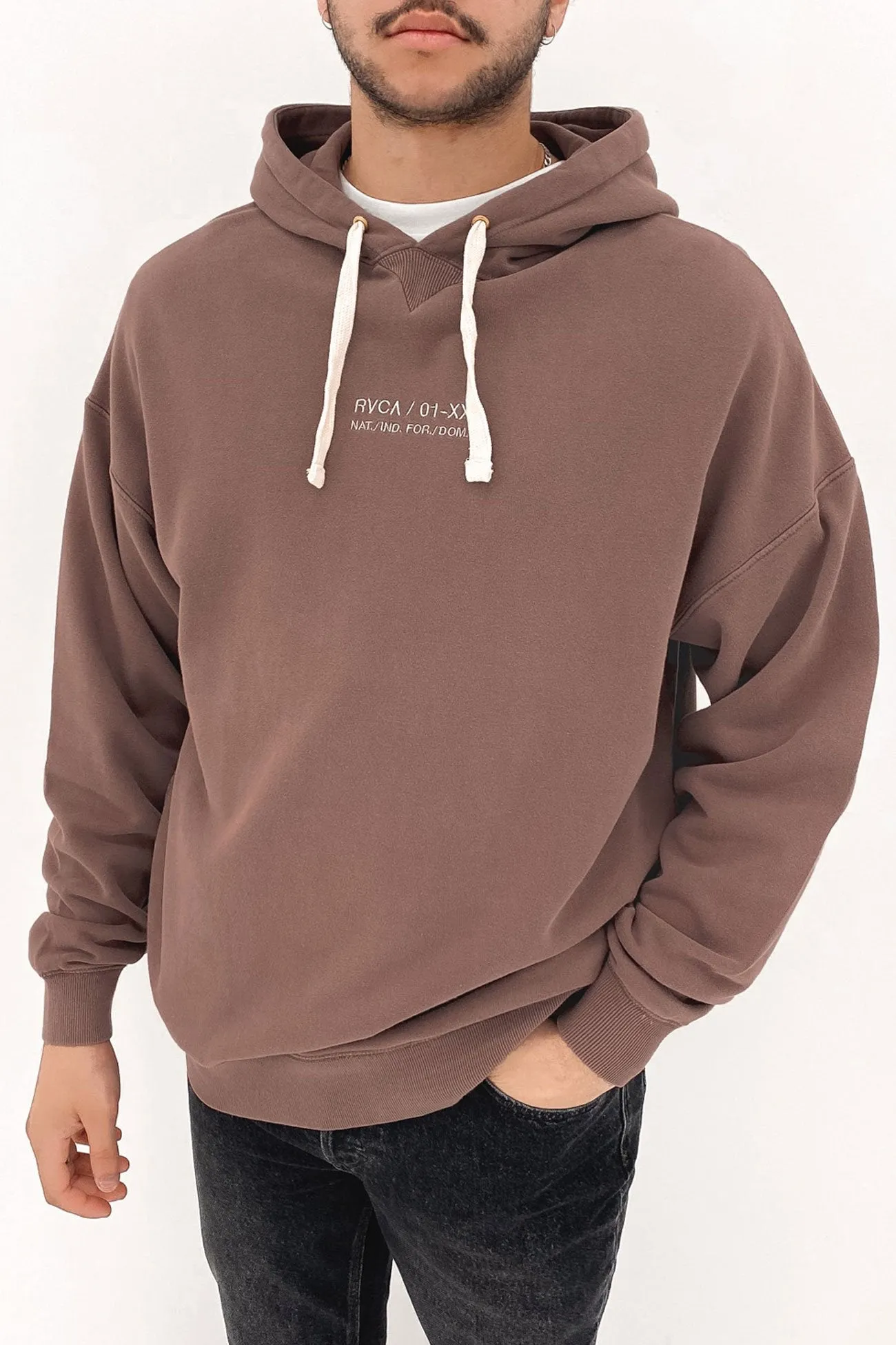 RVCA Circa Hoodie Peppercorn