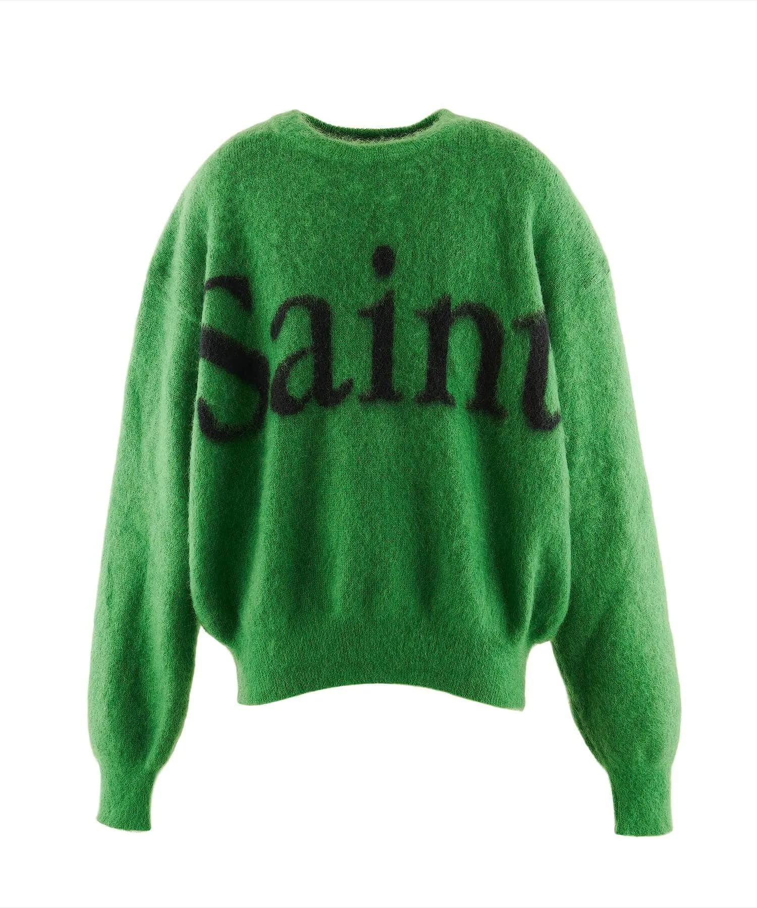 Saint Mxxxxxx  |Crew Neck Pullovers Unisex Wool Nylon Street Style Bi-color