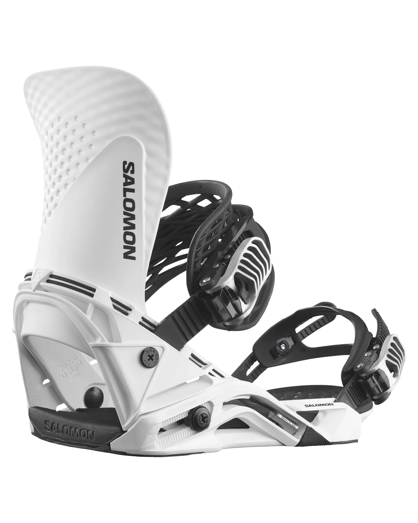 Salomon Hologram Snowboard Bindings - White - 2024