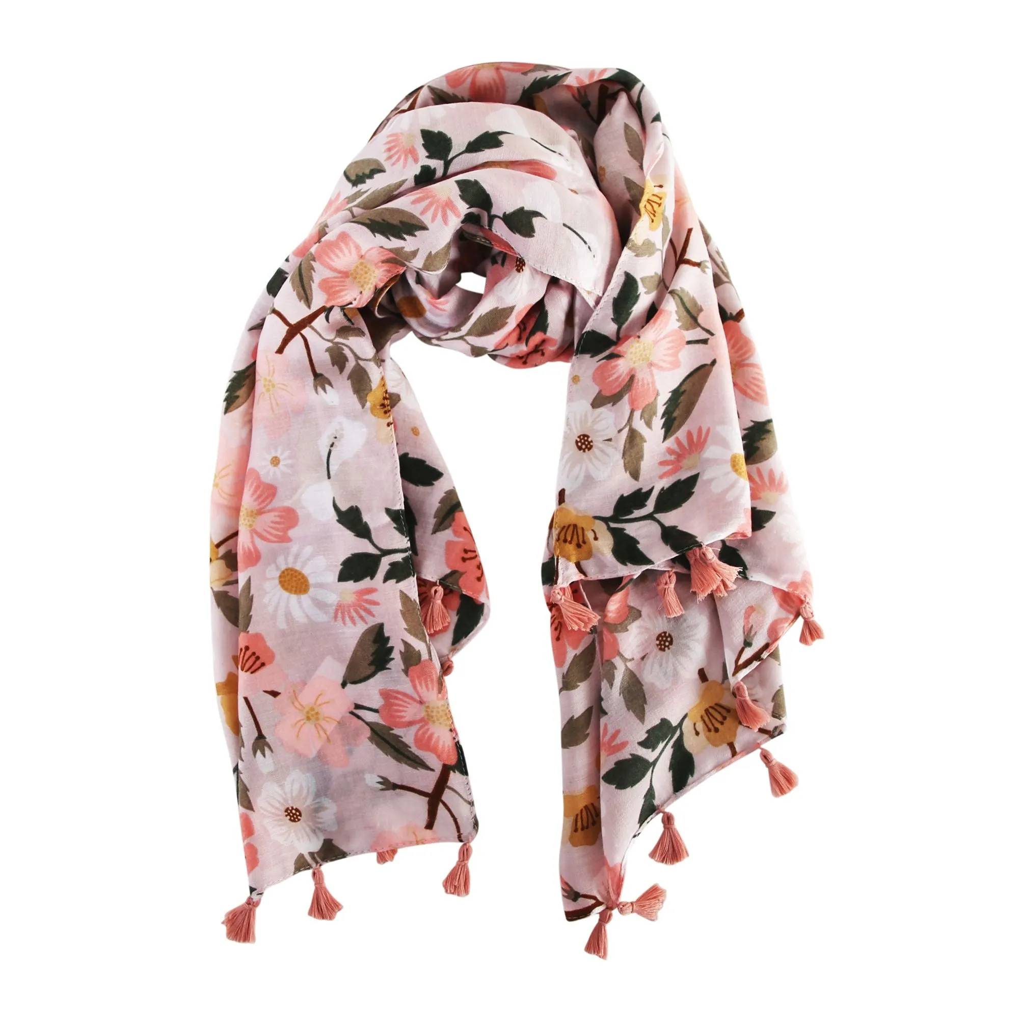 Scarf - Bouquet Pink