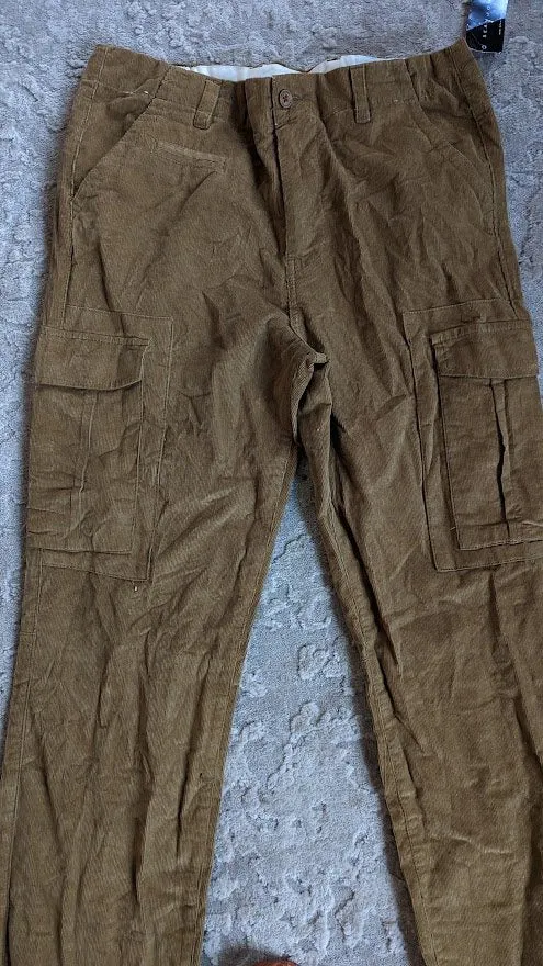 Sean John Boys Cargo Corduroy Pants