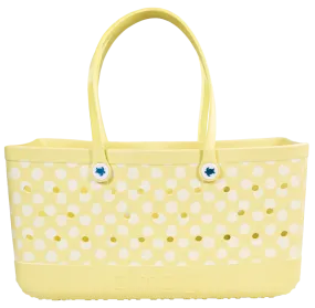 Simply Southern Dots Beach Waterproof Washable Utility Tote Bag