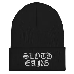 SLOTHGANG CUFFED BEANIE