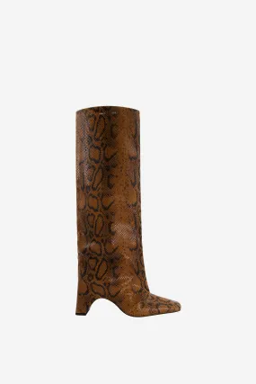 Snake Print Bridge Boot