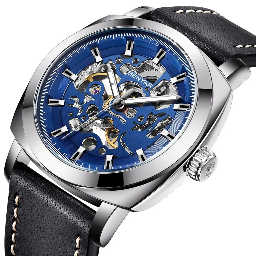 Sports Luxury Waterproof Automatic Mechanical Men's Steel Band Watch