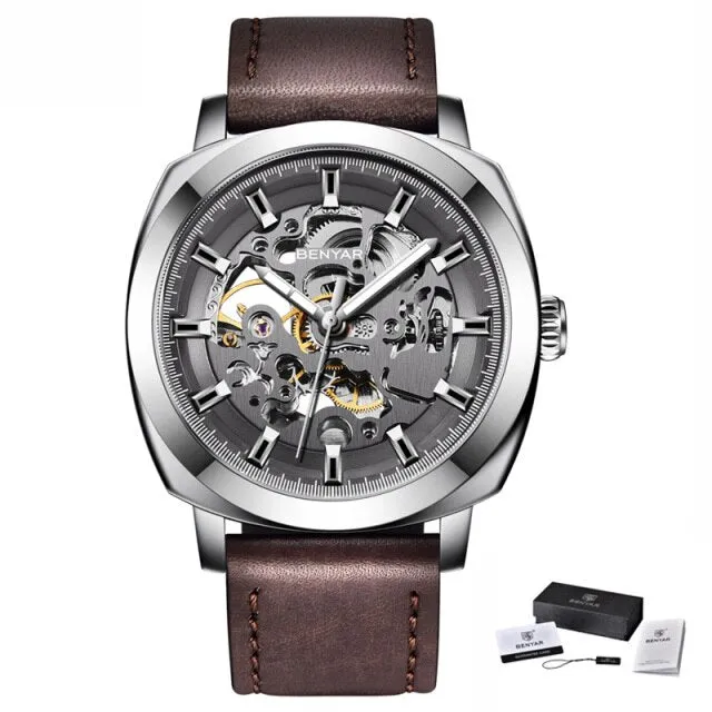 Sports Luxury Waterproof Automatic Mechanical Men's Steel Band Watch