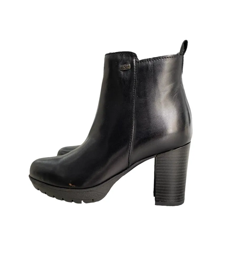 Stivaletto Donna Valleverde vitello nappa nero 49370