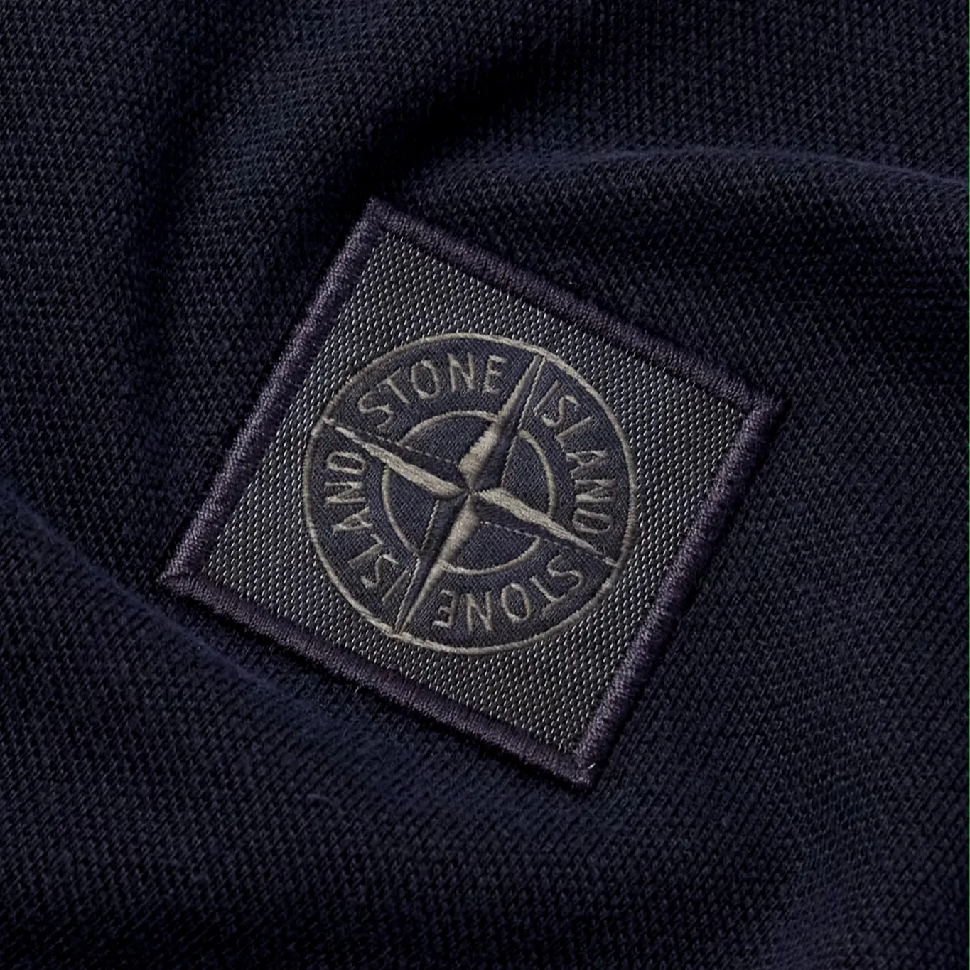 STONE ISLAND  |Long Sleeves Plain Cotton Front Button Polos