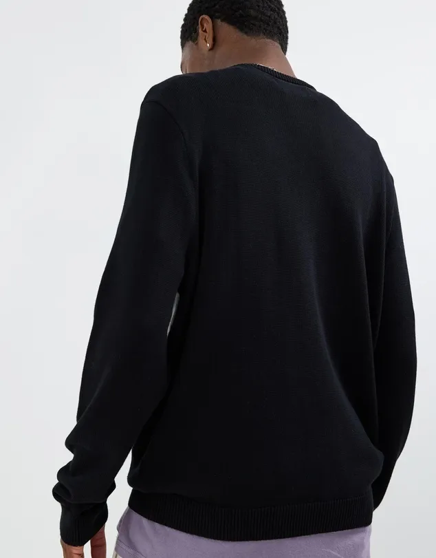 STUSSY  |Crew Neck Pullovers Unisex Street Style U-Neck Long Sleeves