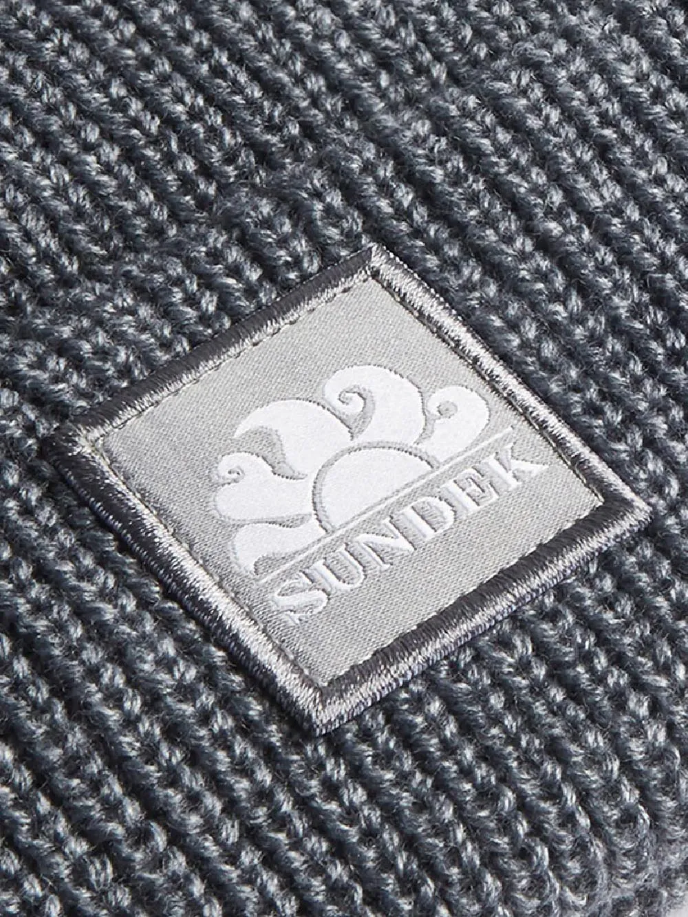 Sundek Cappello Unisex Beanie Am029ahpc100 Grigio