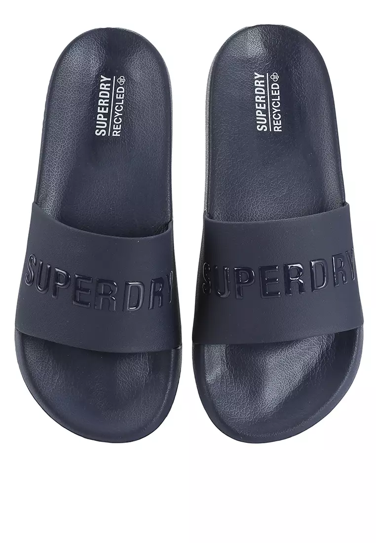 Superdry CODE Logo Pool Sliders - Superdry Code