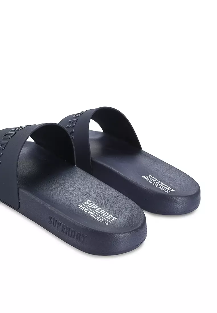 Superdry CODE Logo Pool Sliders - Superdry Code