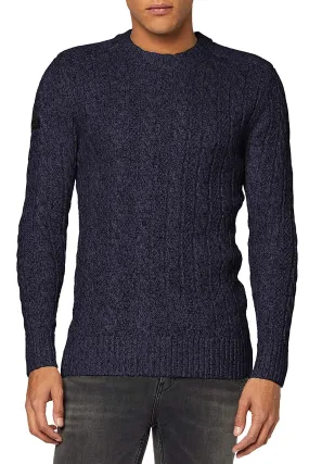 Superdry Jacob Crew Neck Jumper Downhill