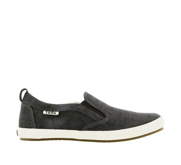 Taos Womens Dandy Slip-on Sneaker- Charcoal Wash