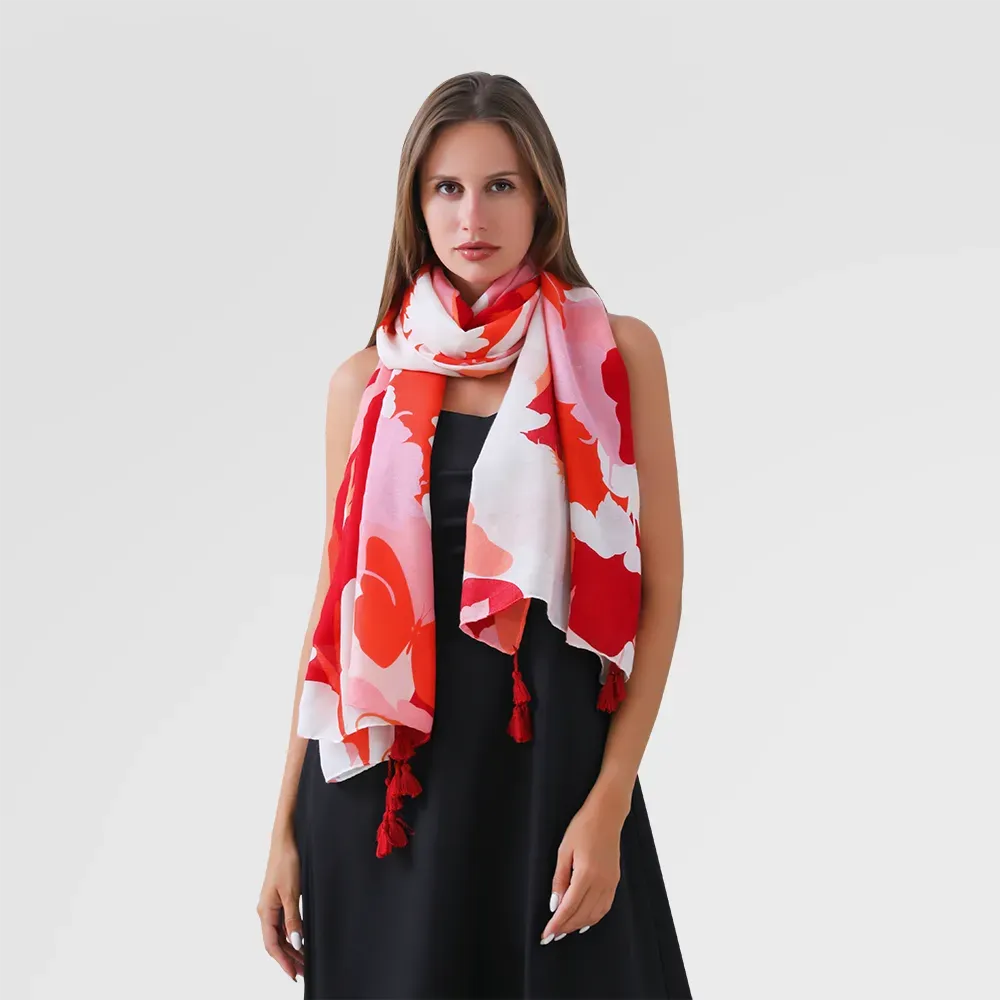 The Flora Lightweight Scarf