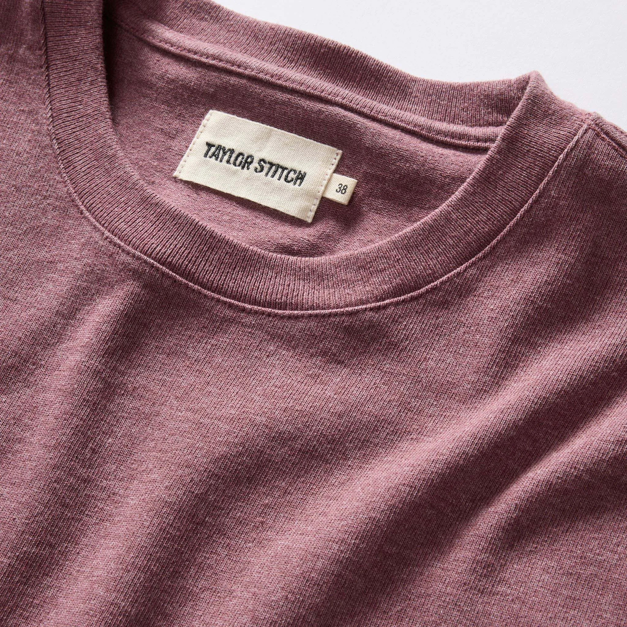 The Heavy Bag Tee in Dried Cherry