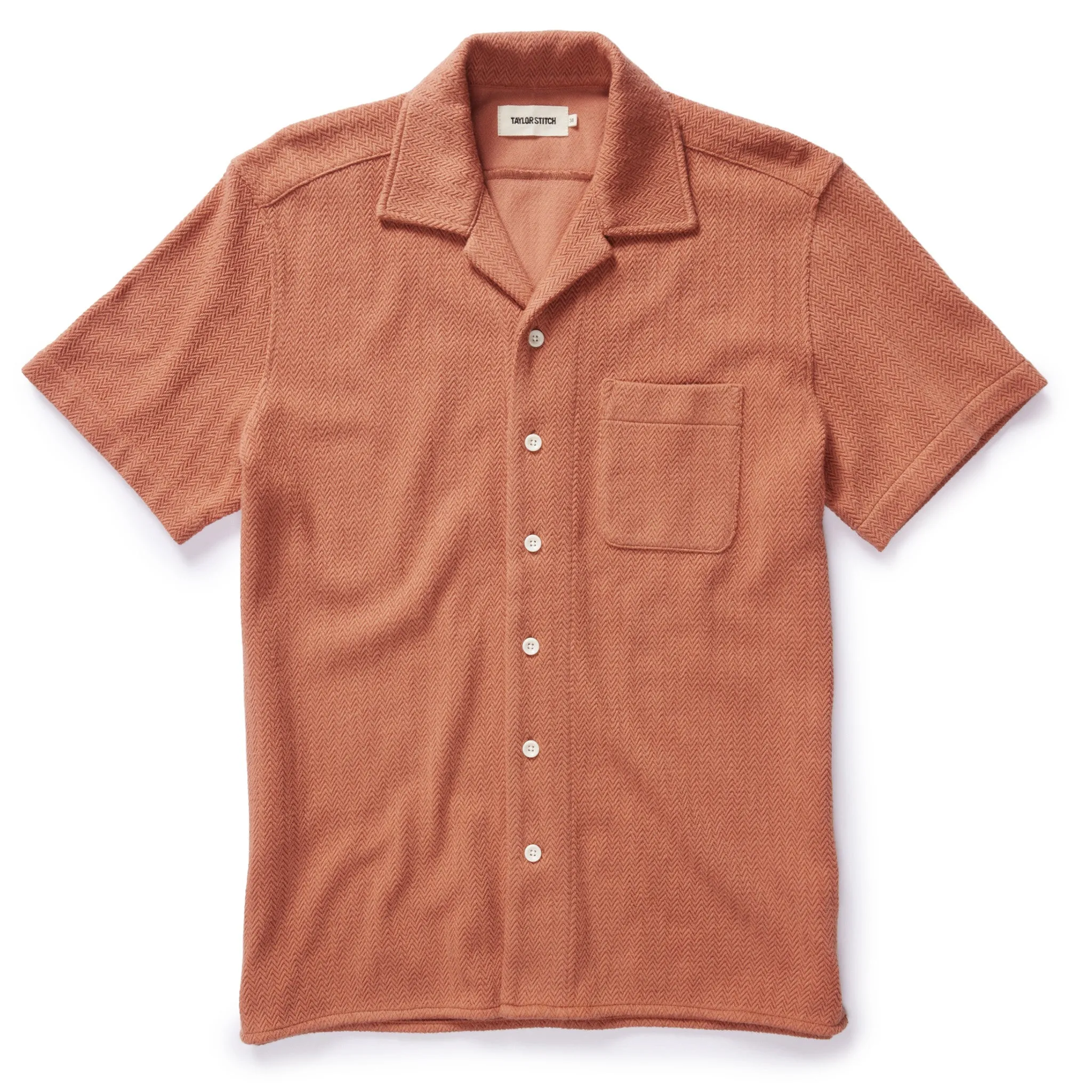 The Latigo Shirt in Copper Herringbone