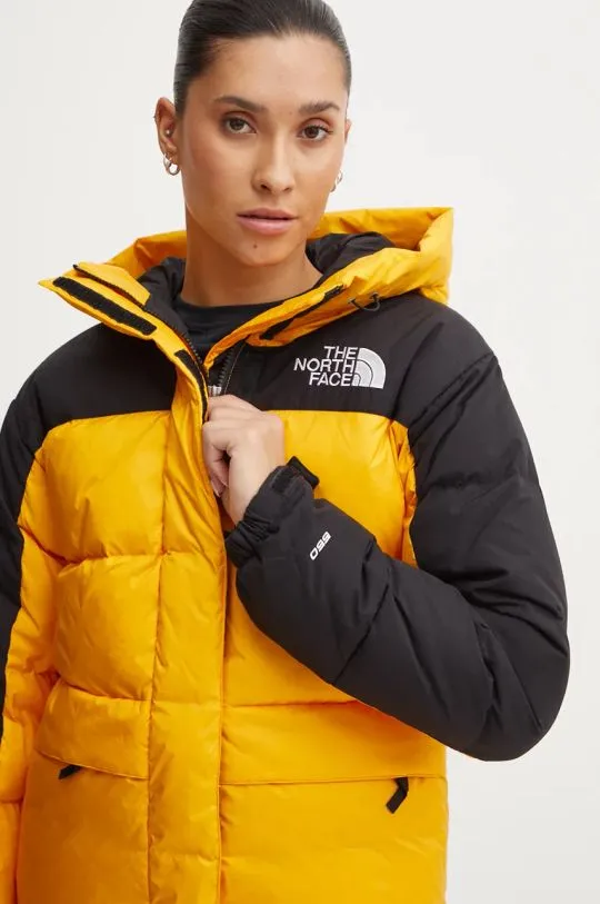 The North Face down jacket HMLYN Down Parka women's yellow color NF0A4R2W56P1