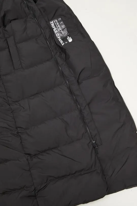 The North Face down jacket Triple C women's black color NF0A84J44H01