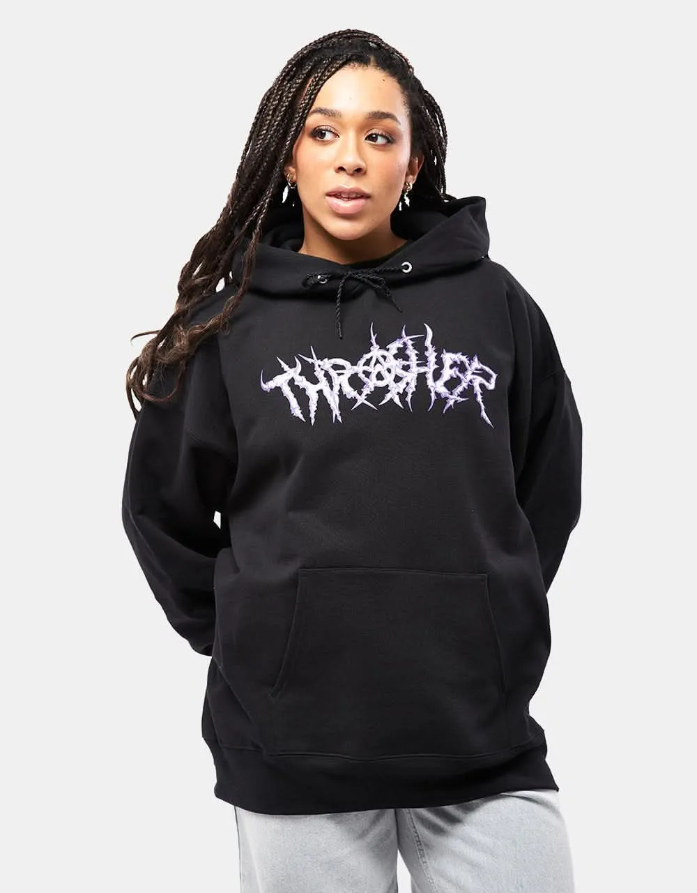 Thrasher Thorns Pullover Hoodie - Black