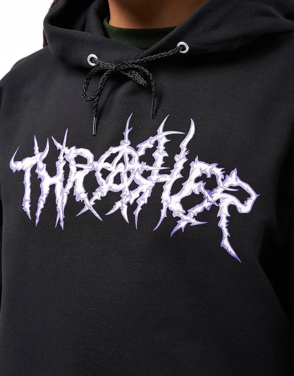 Thrasher Thorns Pullover Hoodie - Black