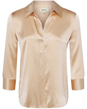 Toasted Almond Dani Blouse