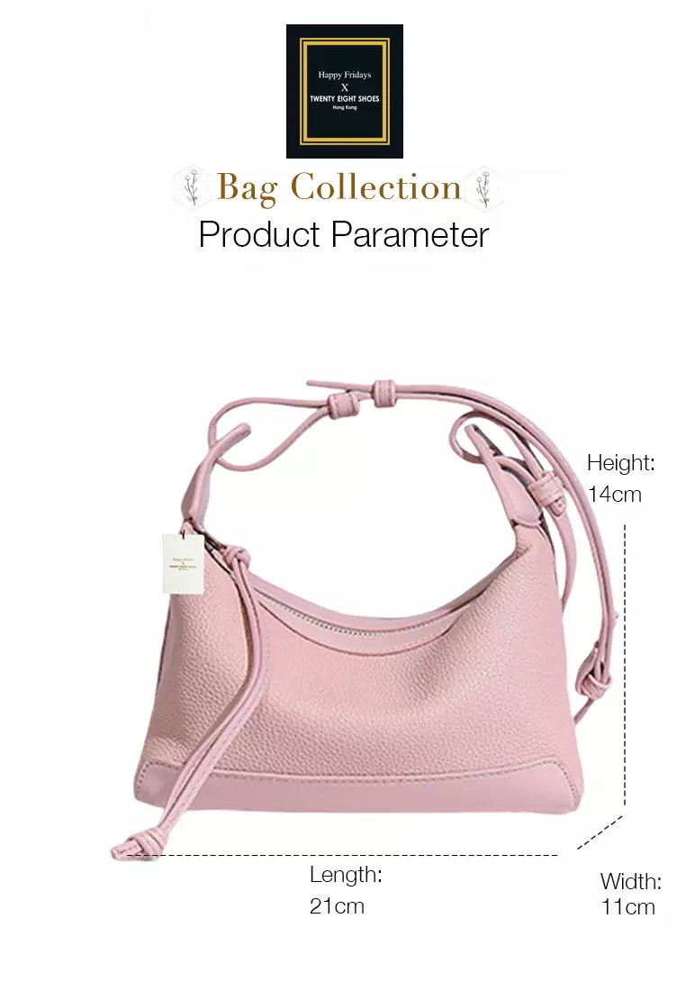 Twenty Eight Shoes Feminine Chic Faux Lychee Pattern Leather Shoulder Bag JW FB-8265