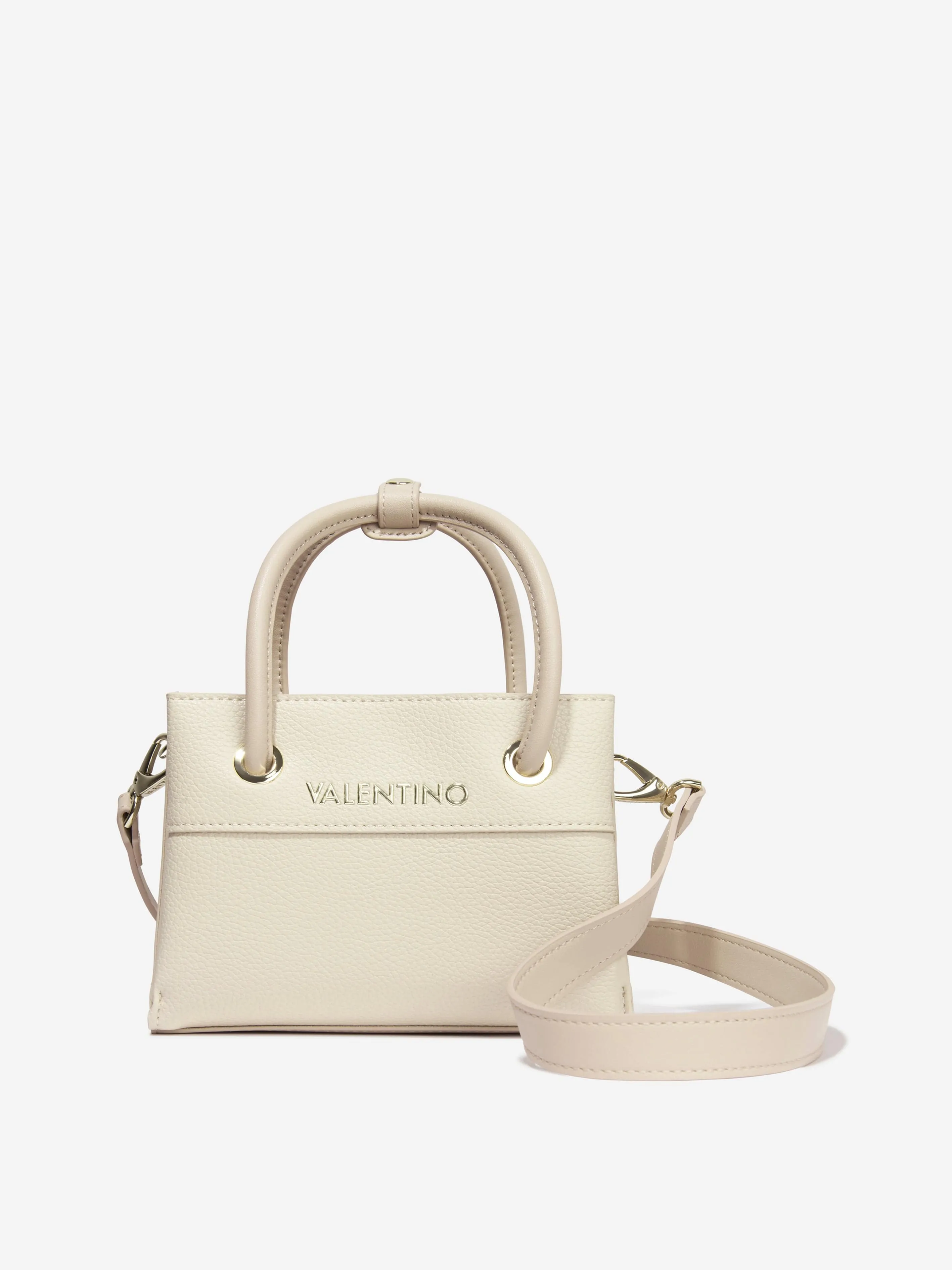 Valentino Girls Alexia Tote Bag in Cream