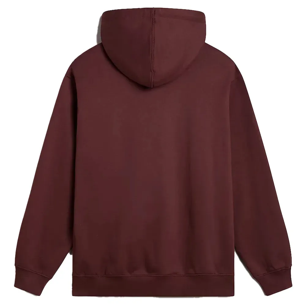 Vans Oval Loose Fleece Pullover Hoodie - Bitter Chocolate