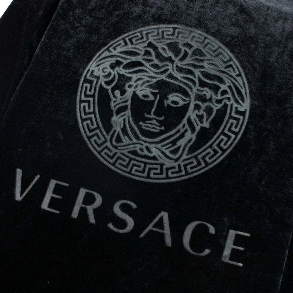 VERSACE  |Crew Neck Long Sleeves Cotton Logo Luxury Sweatshirts