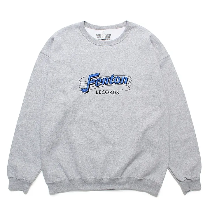 WACKO MARIA  |Crew Neck Long Sleeves Cotton Logo Sweatshirts