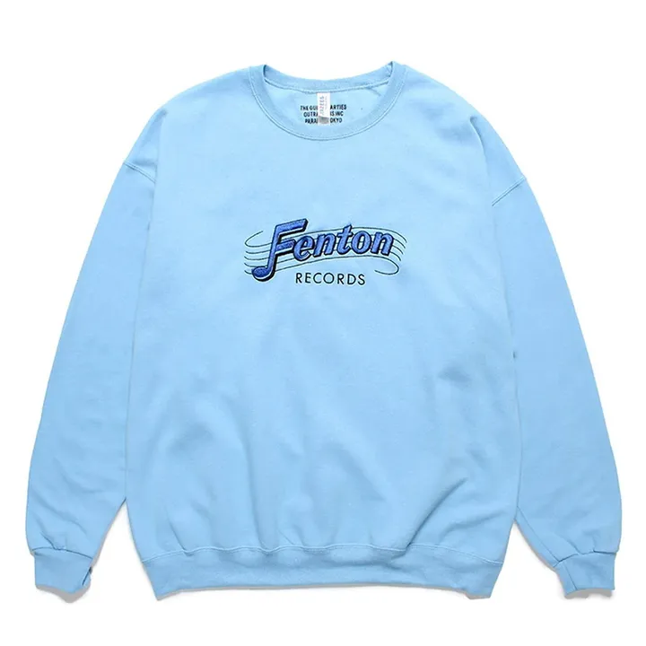 WACKO MARIA  |Crew Neck Long Sleeves Cotton Logo Sweatshirts